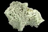Green Prehnite Crystal Cluster - Morocco #108729-1